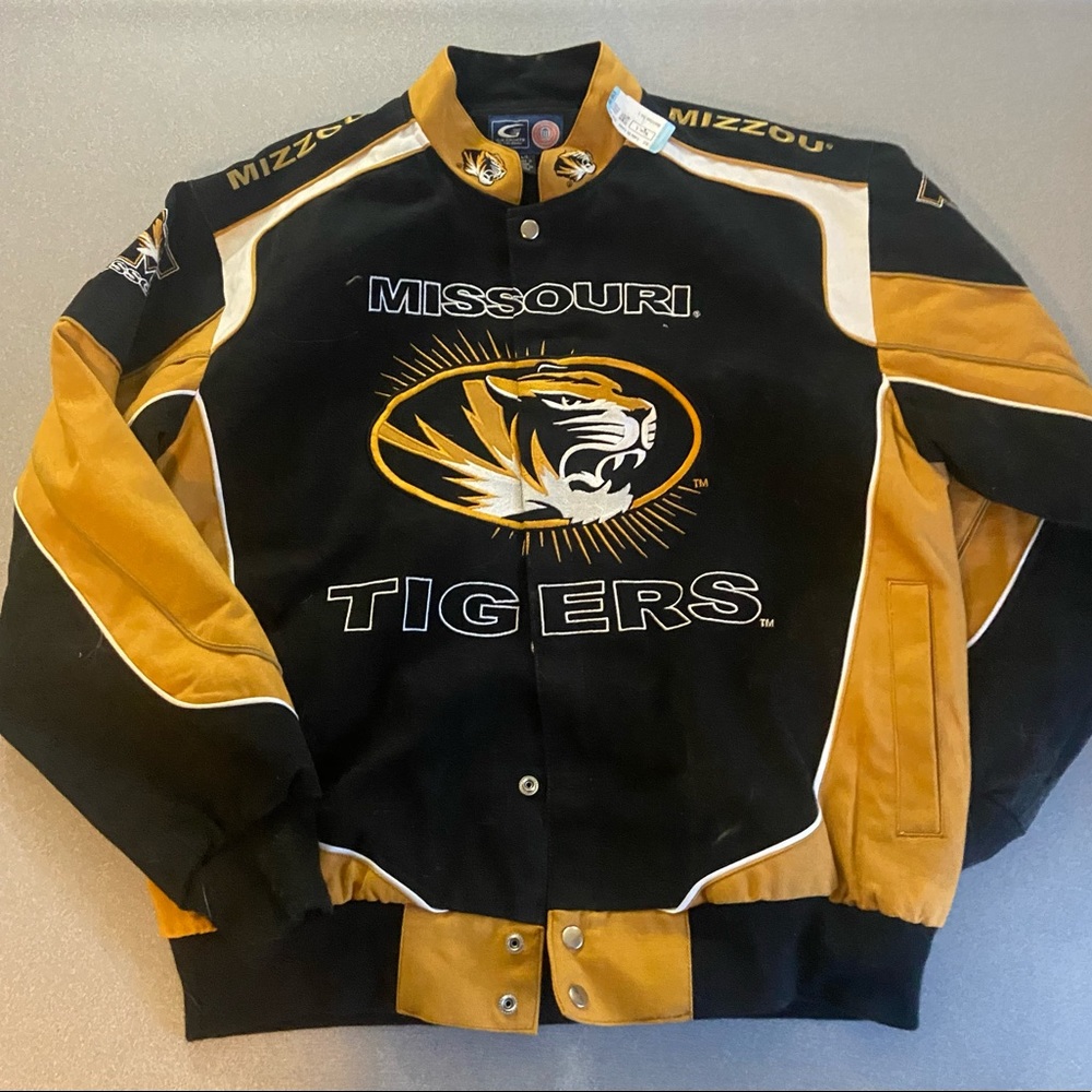Vintage Mizzou Nascar Racing Jacket